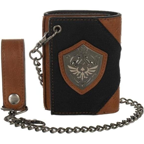 Hylian Shield PU and Canvas Wallet - Picture 5 of 5